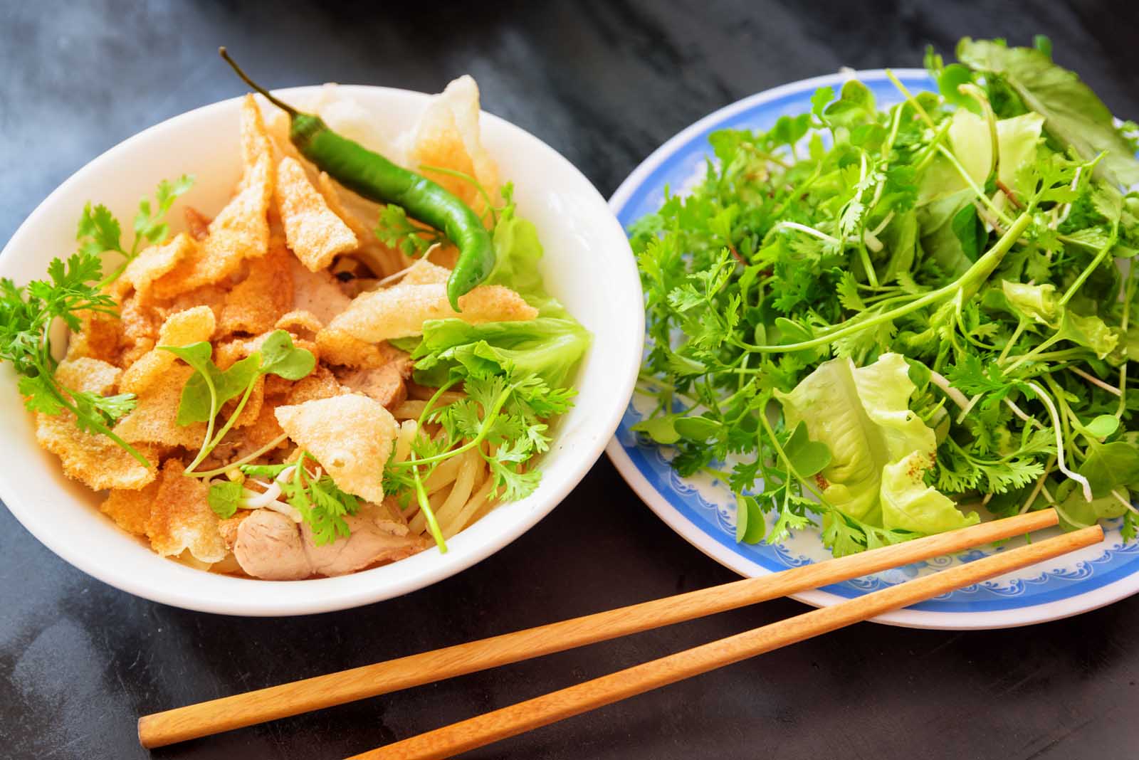 Vietnamese Food Mi Quang