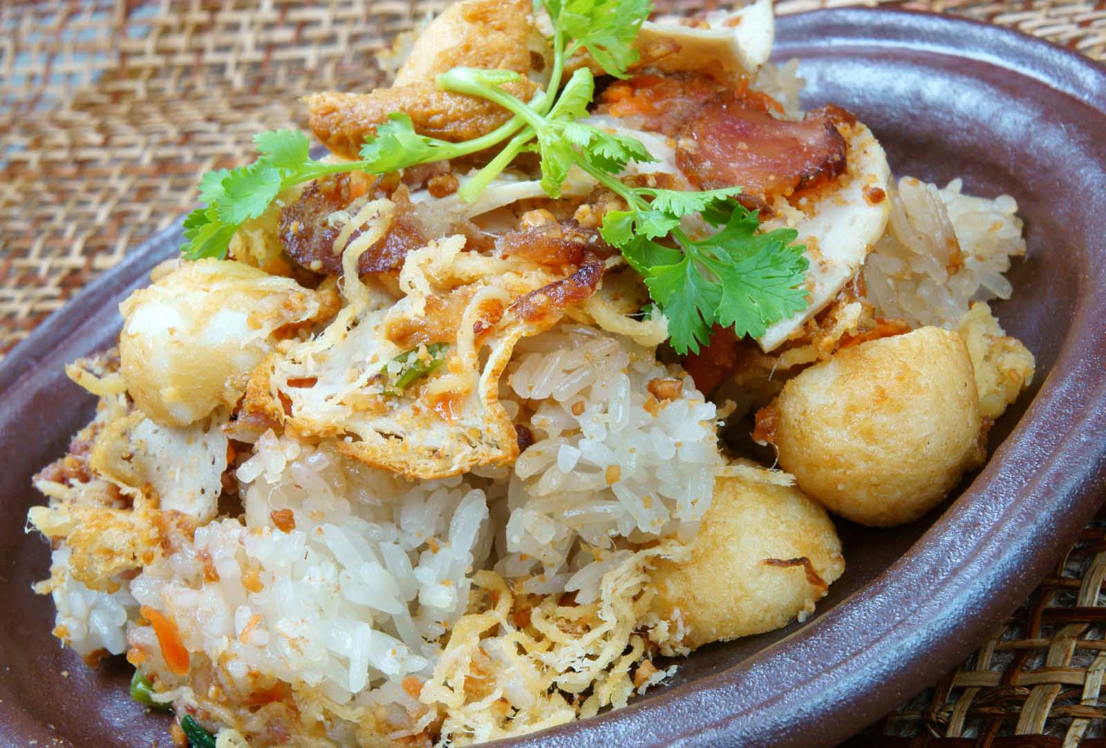 Vietnamese Food Xoi Sticky Rice