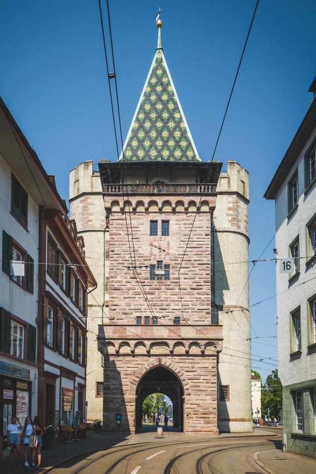 pretty gates of Basel switzerland