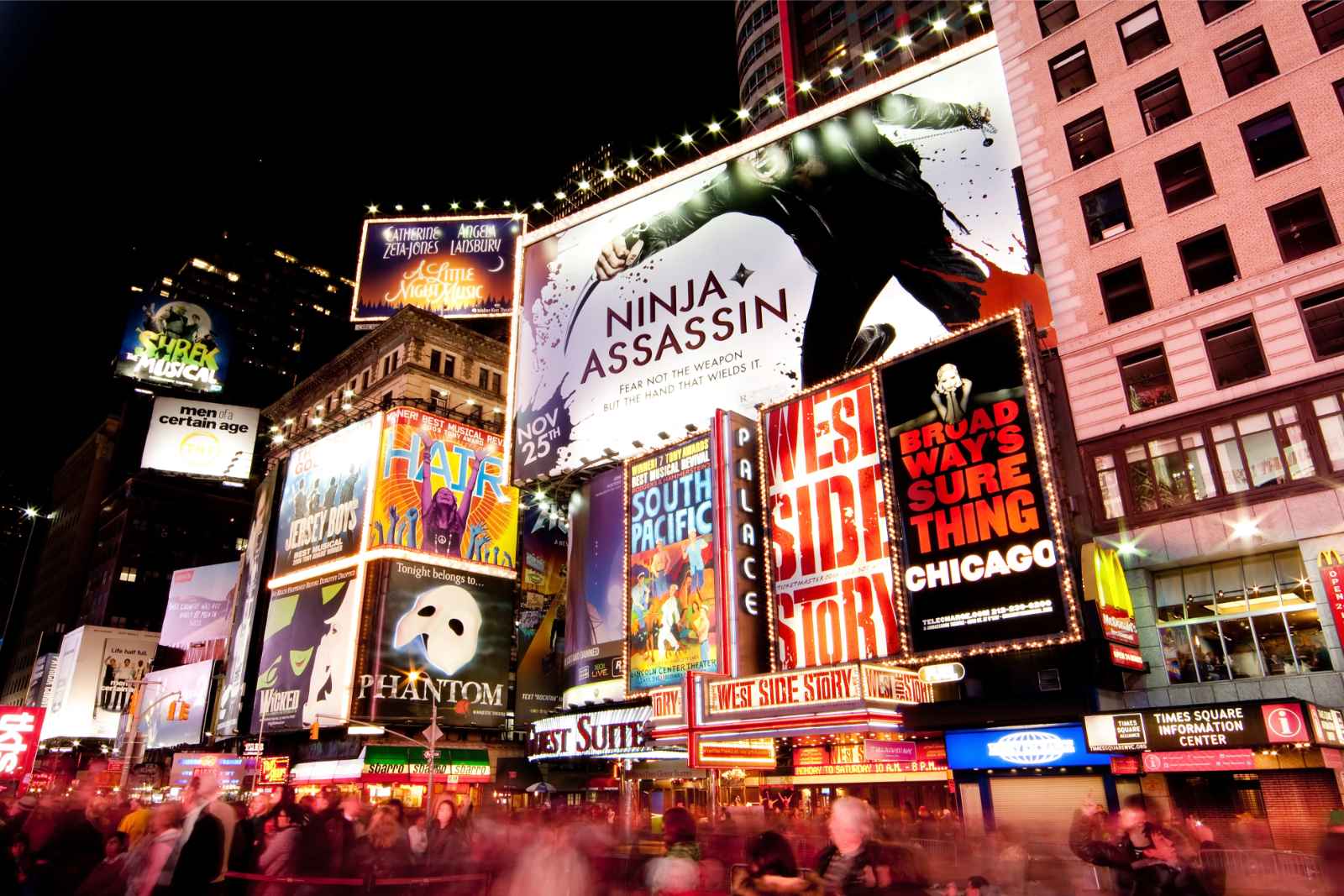 Weekend Getaways in the USA East Coast NYC Broadway