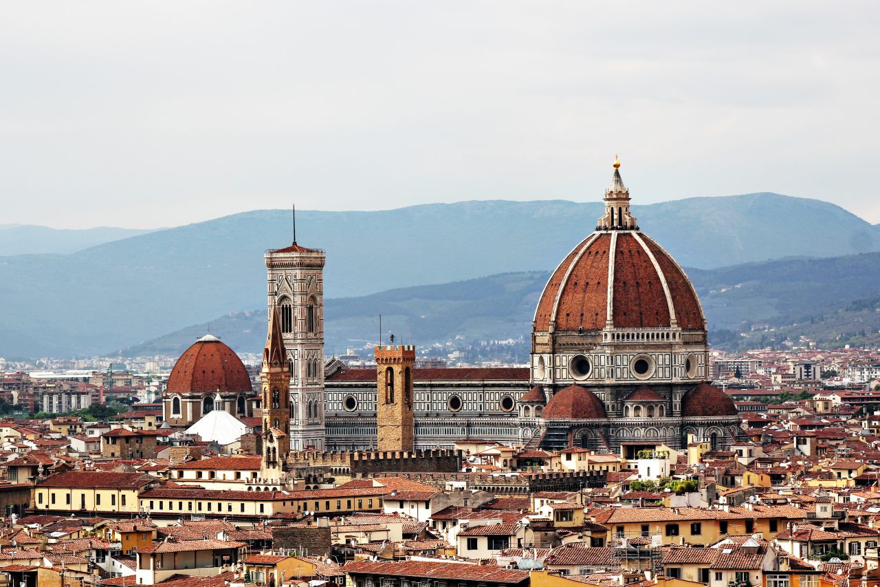 The Duomo stands out no matter where you stay in Florence
