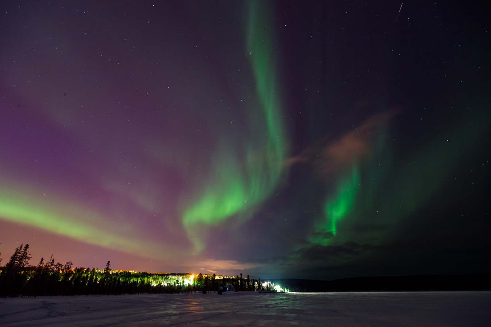 Where to see the Aurora Borealis in Canada Kuujjuaq Quebec