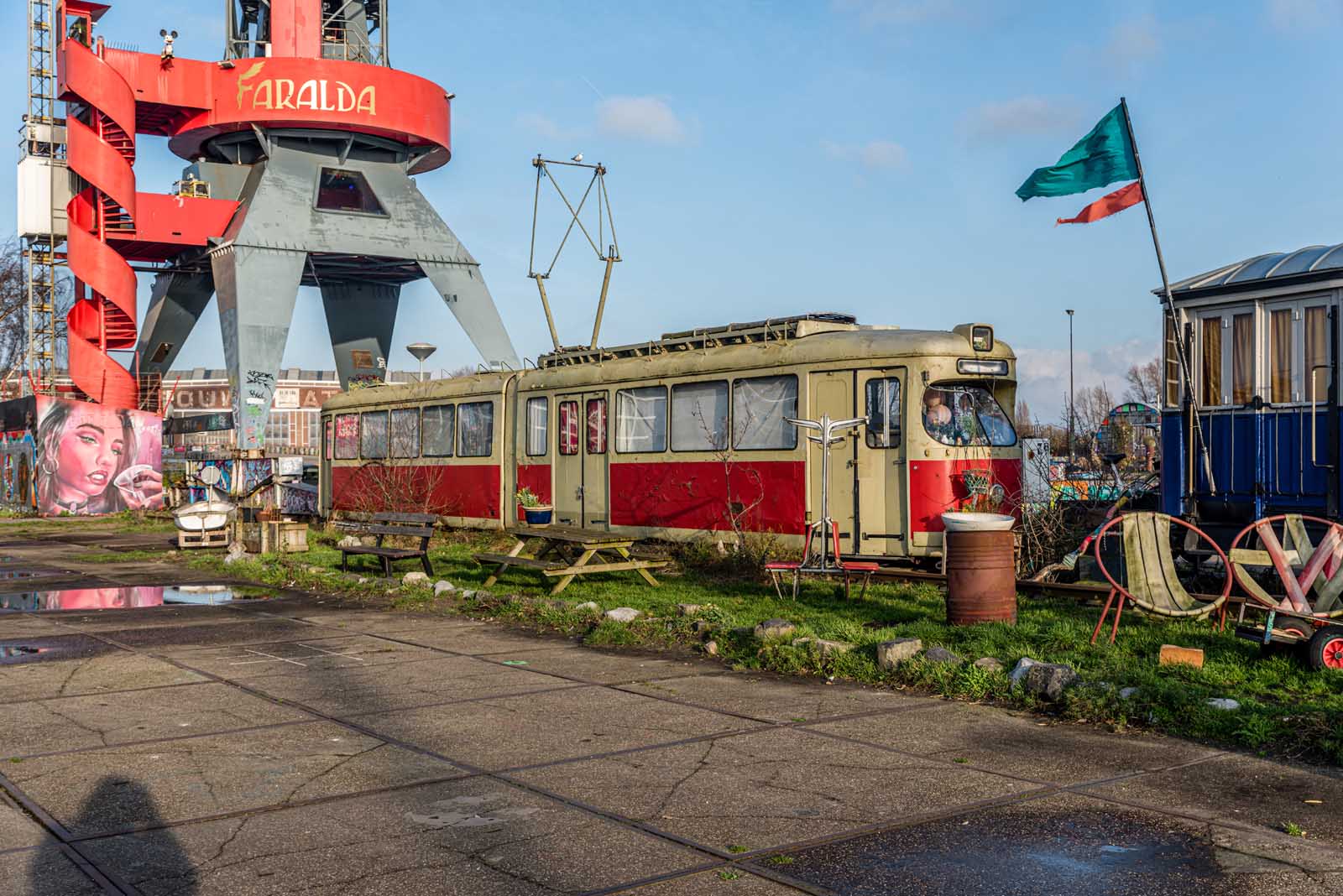 Faralda Crane Hotel in Amsterdam Noord