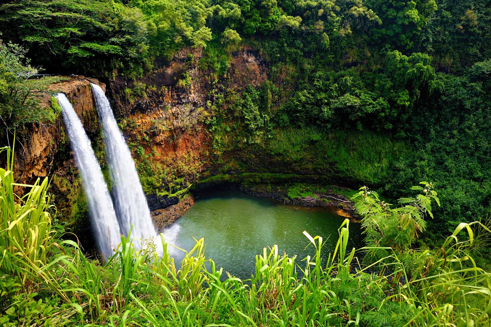 Best Places to stay in Kauai East Coast Wailua Falls