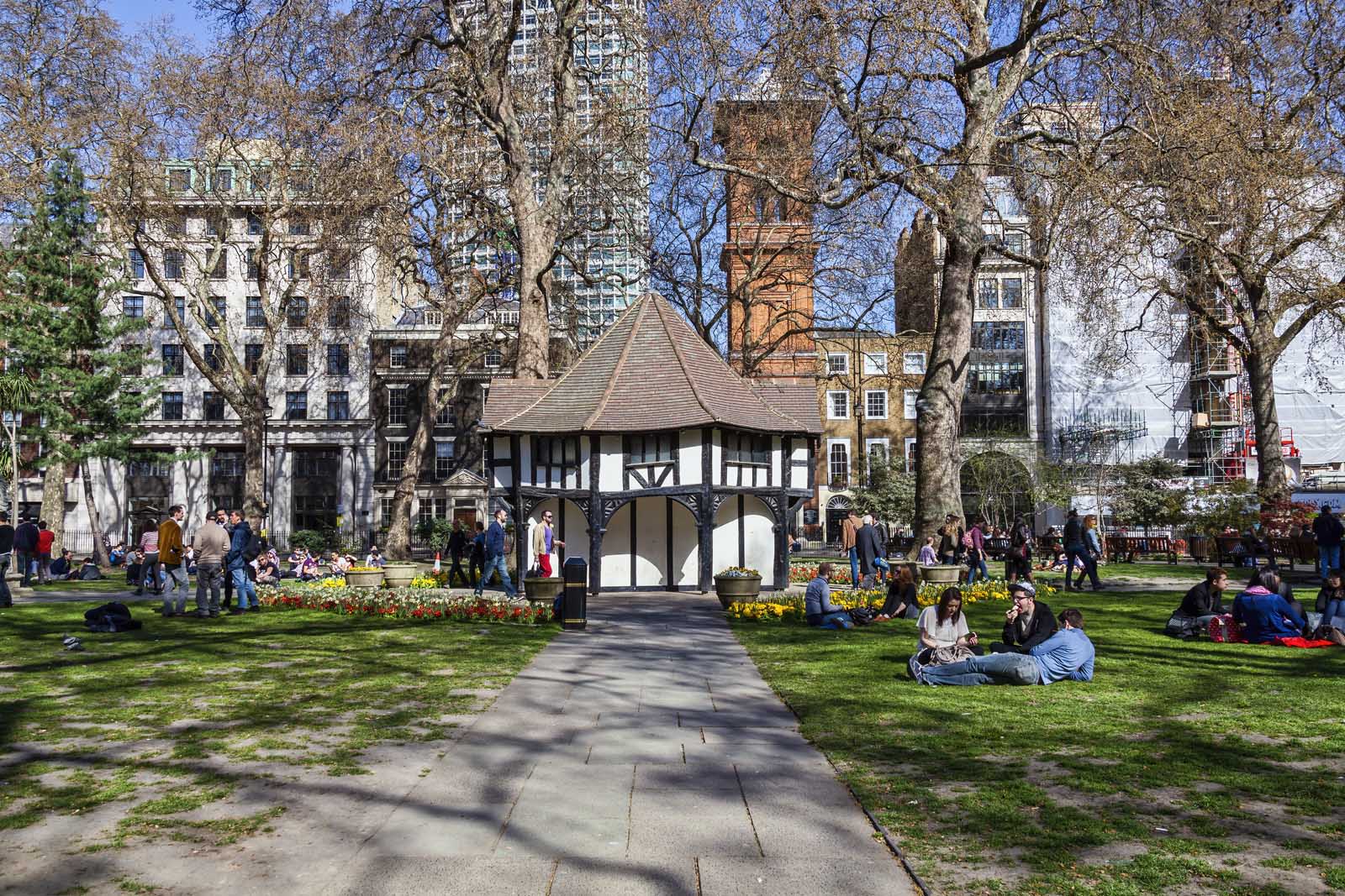 Soho Square in London