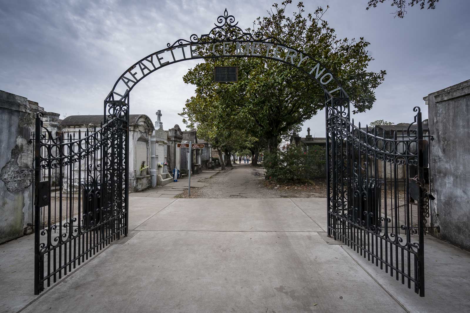 Lafayette Cemetery No 1 in Garden District New Orleans