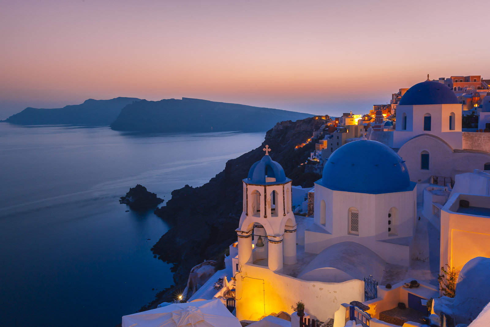 Where to stay in Santorini for nightlife is Fira