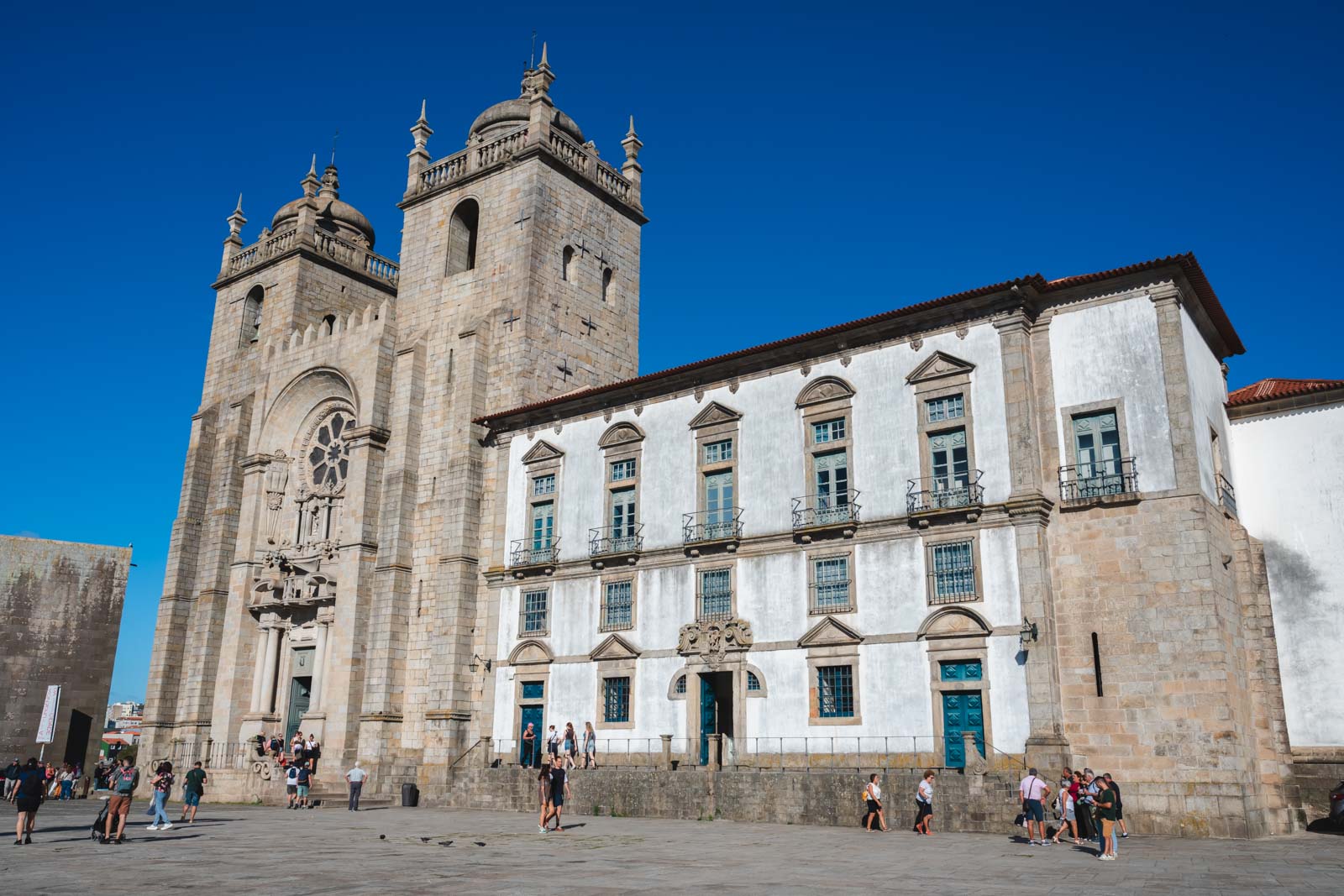 Where to Stay in Porto Portugal in Riberia Porto Cathedral