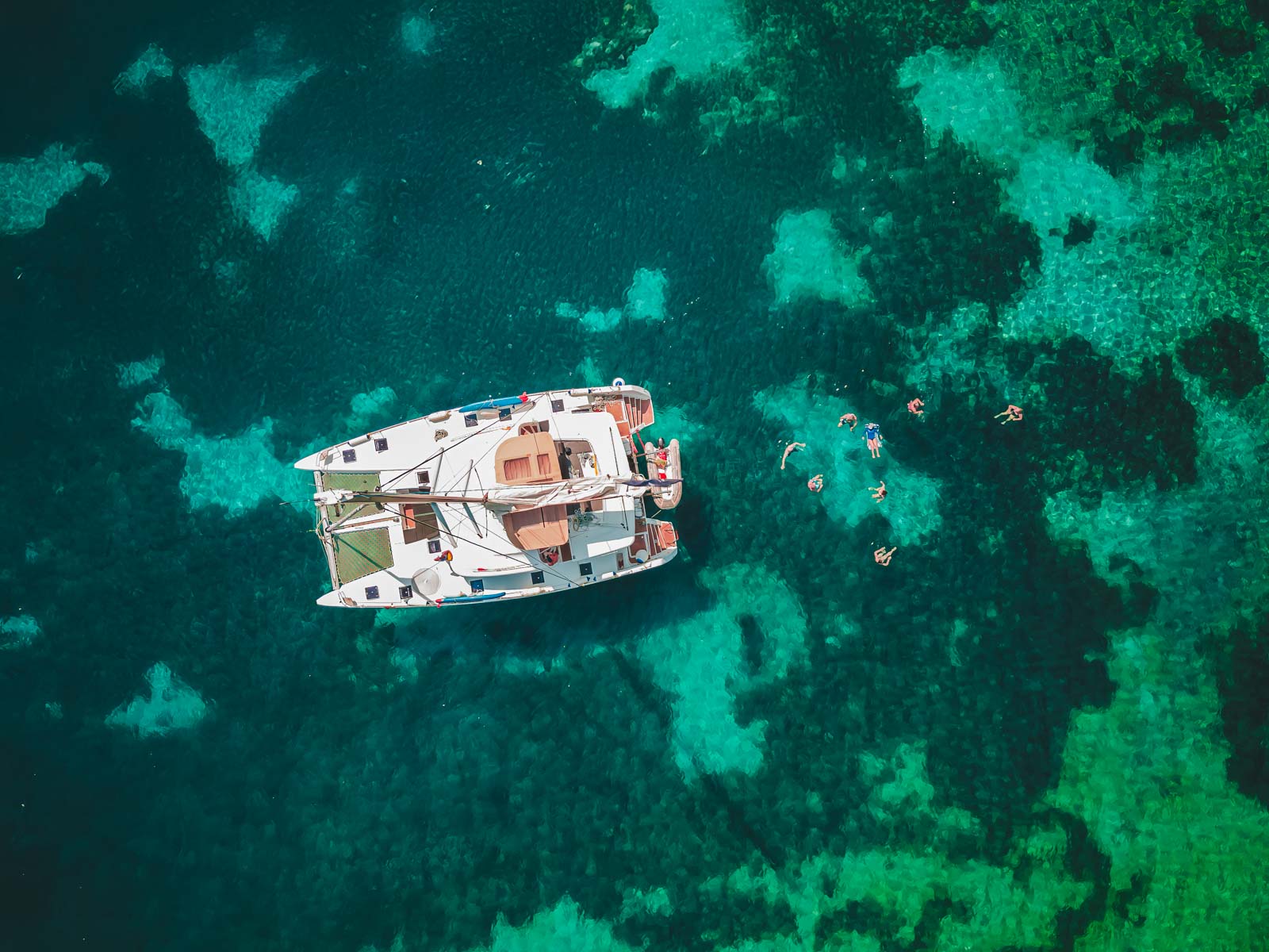 Yacht Getaways catamaran in Croatia