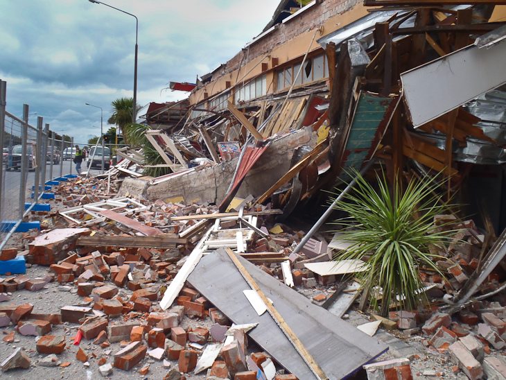 aftershocks in christchurch building