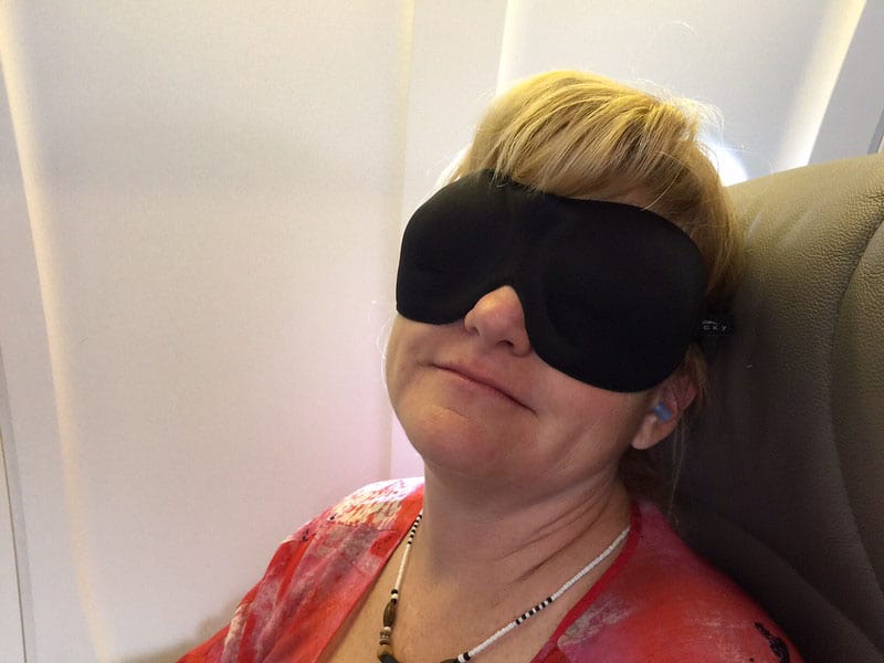 air travel eye mask