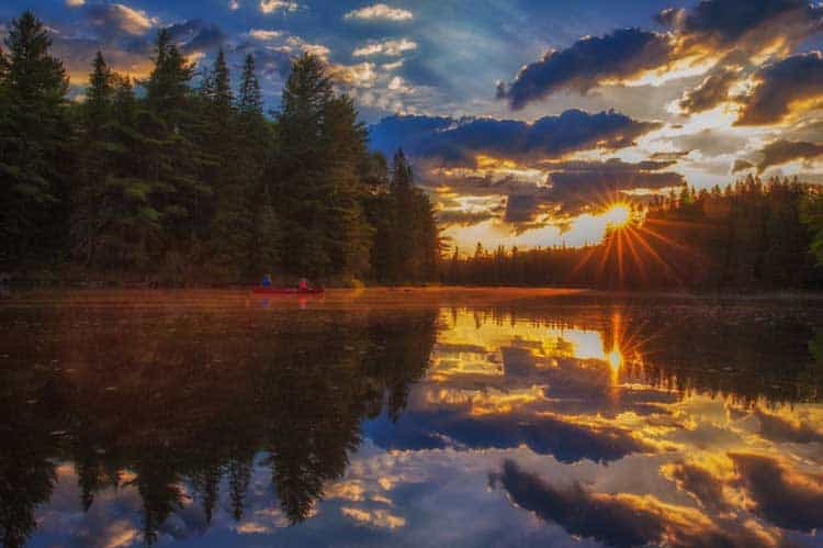 where to camp in ontario sunrise