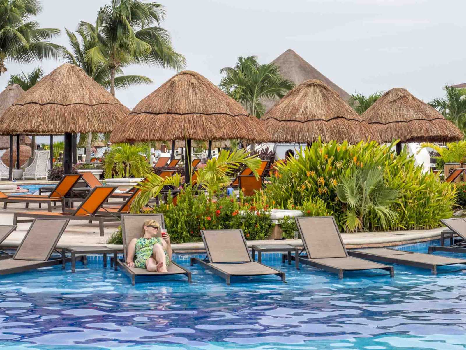 adults only resorts mexico deb by pool