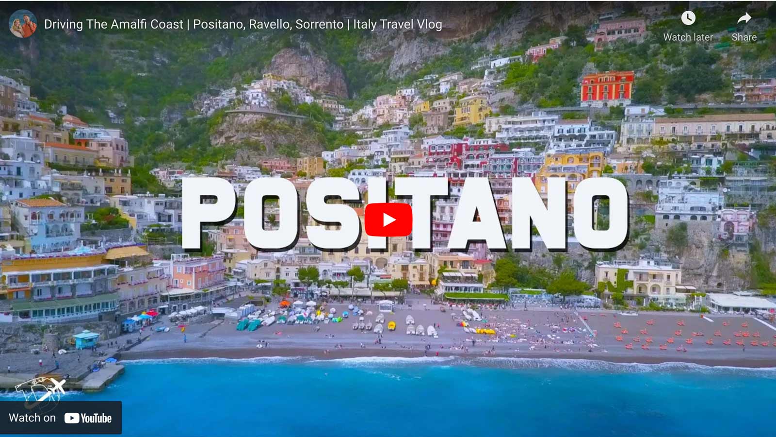 amalfi coast road trip video