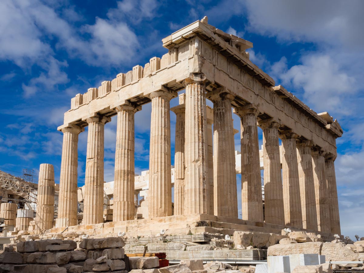 acropolis greek ruin 