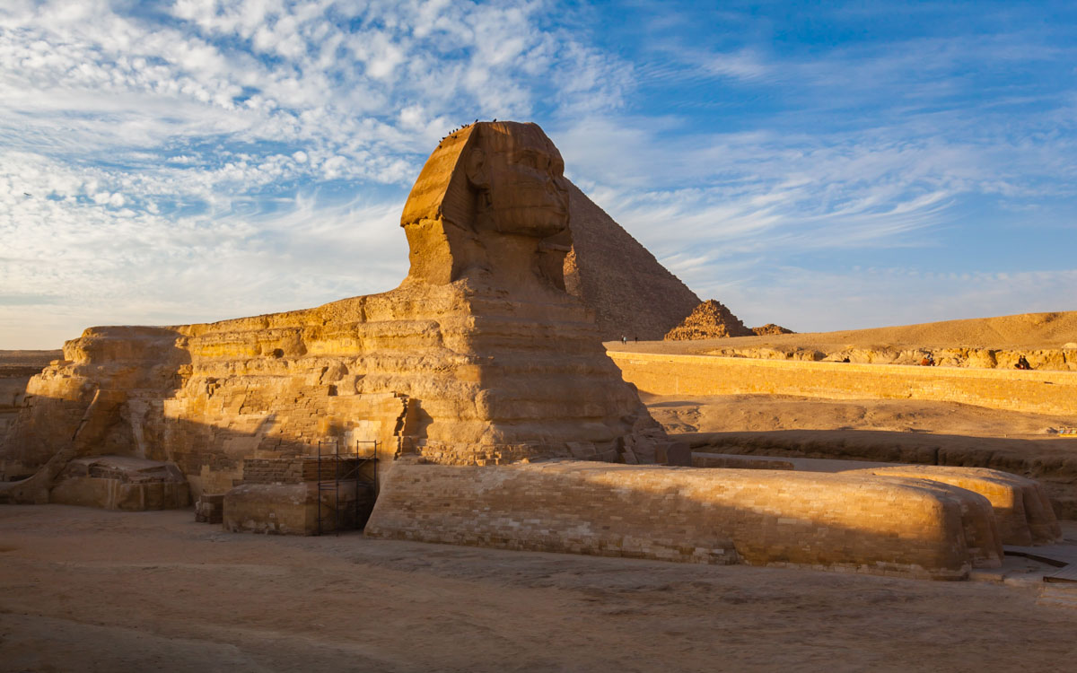 ancient ruins of egypt the sphinx