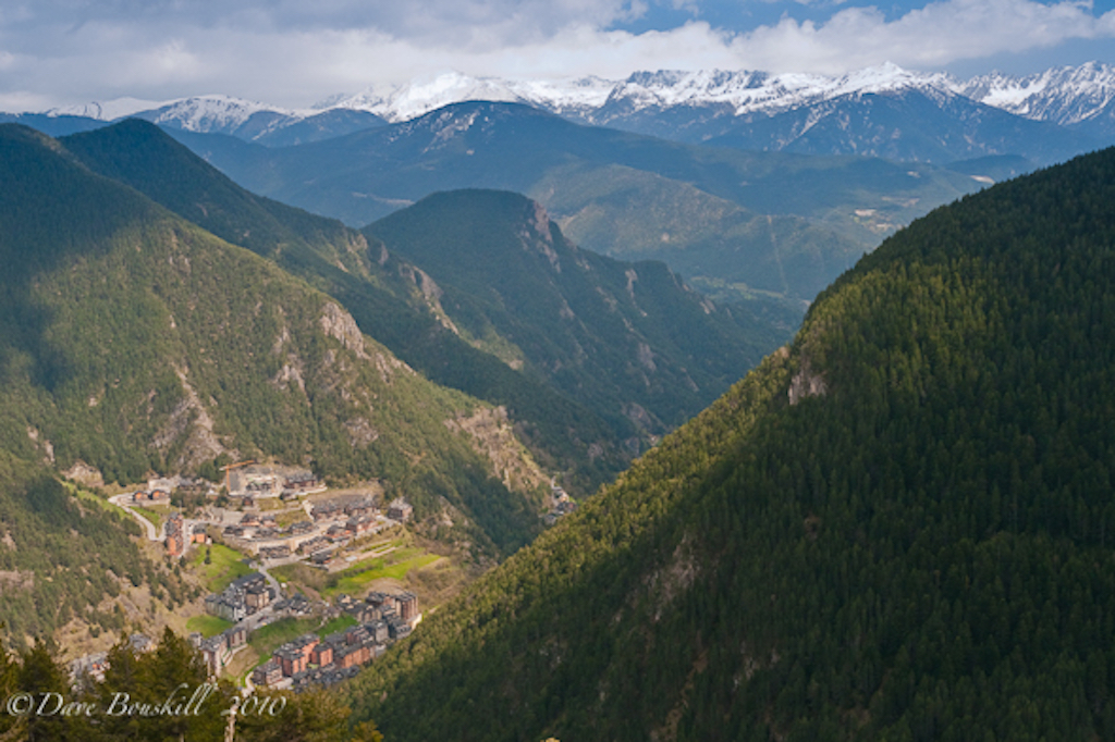 Andorra panoramic view