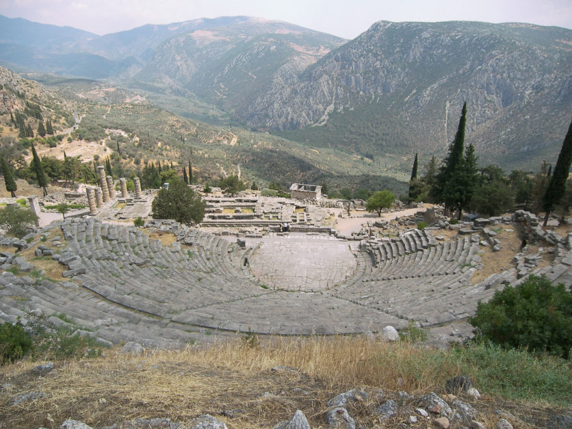 places to visit in greece - delphi greece