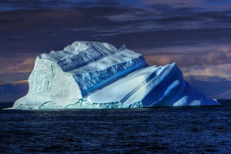 iceberg 90 underwater