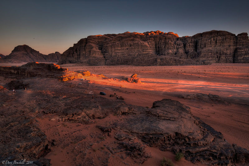 bedouin camping desert