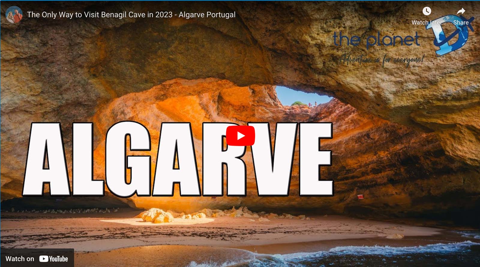 benagil cave video algarve itinerary