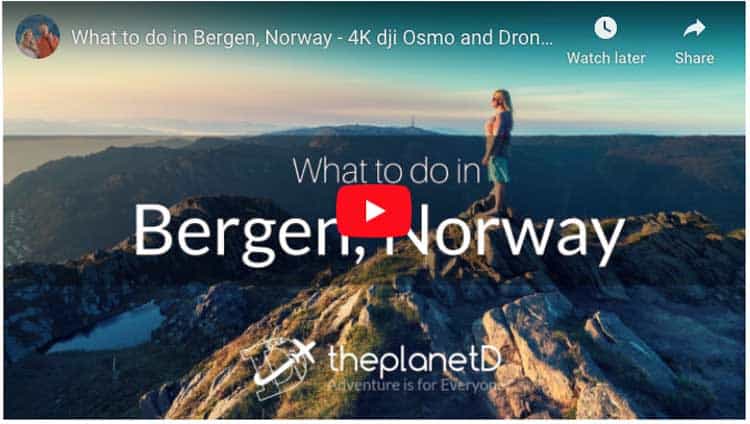 Tätigkeiten in Bergen Norwegen Video