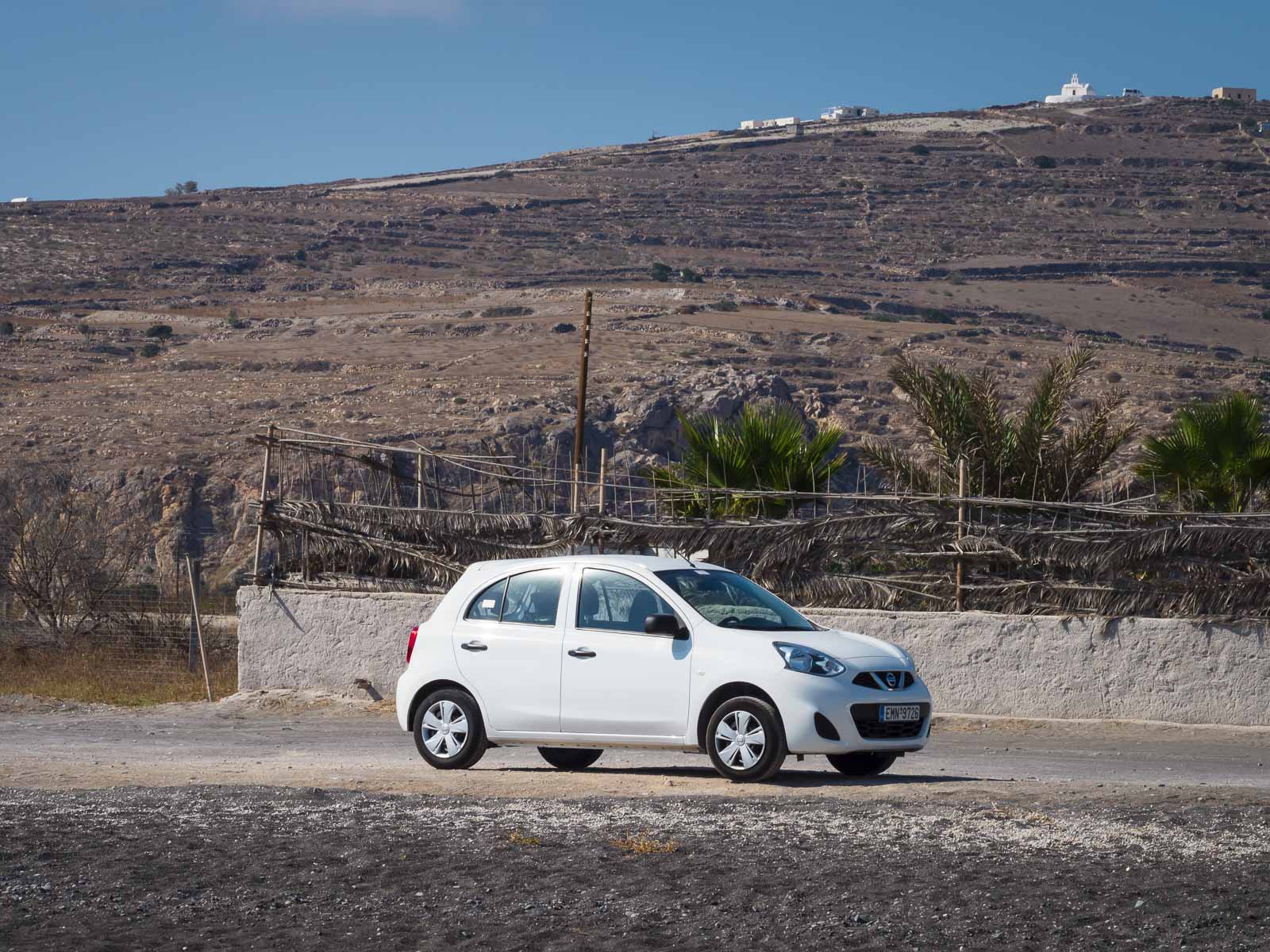 Getting Around Santorini in your car rental