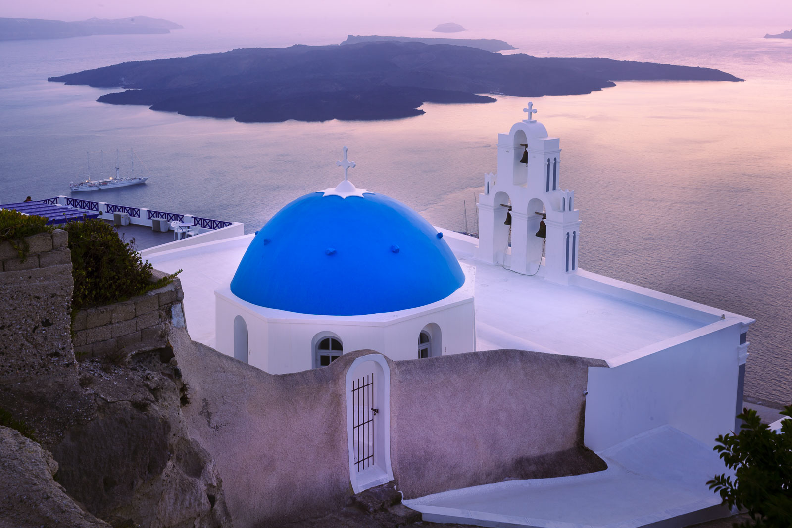 best things to do in Santorini bells of Fira