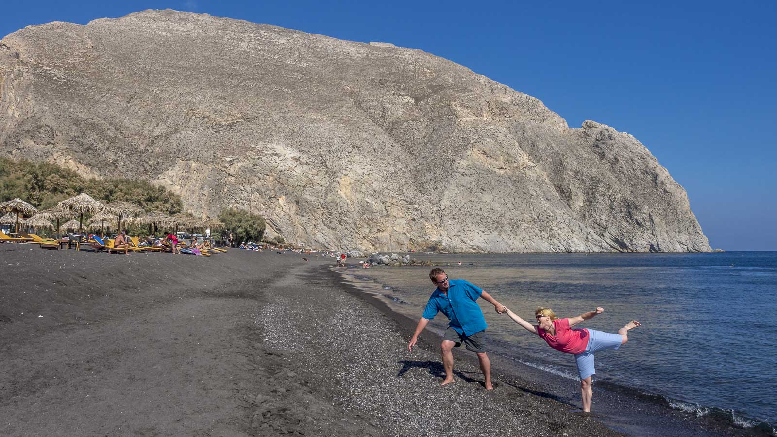 Best Things to do in Santorini Visit the Black Sand Beach