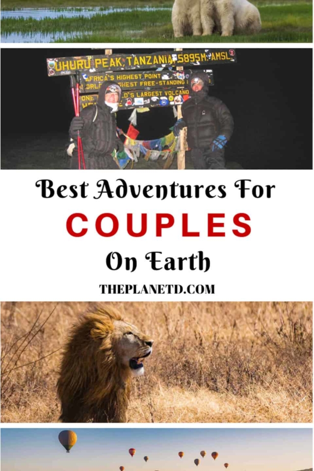 Best adventures for couples
