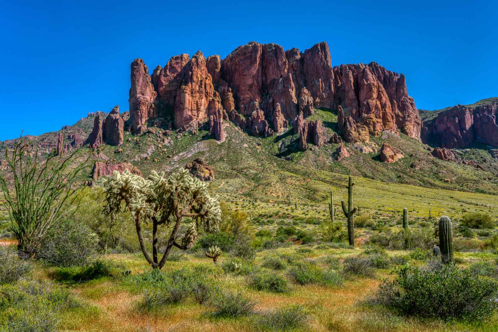 best arizona state parks Superstition mountains