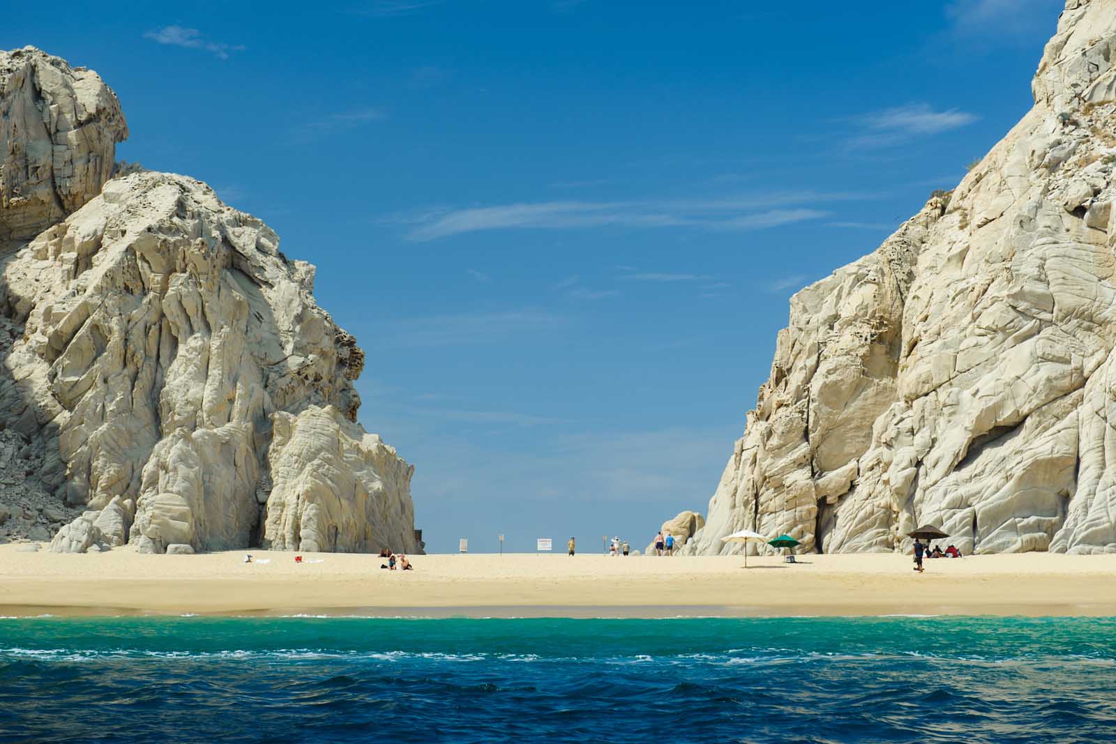 best beaches in Mexico PLaya del Amor Lover's Beach Cabo San Lucas