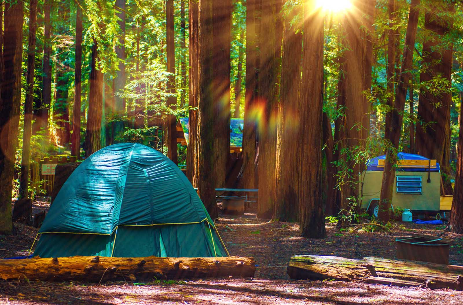 best camping in california