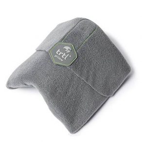 gifts for travelers | neck pillow grey