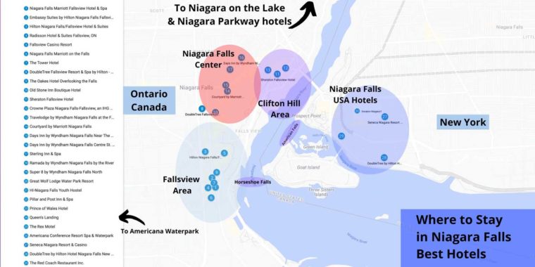 Where to Stay in Niagara Falls - Best Hotels in 2024 - The Planet D