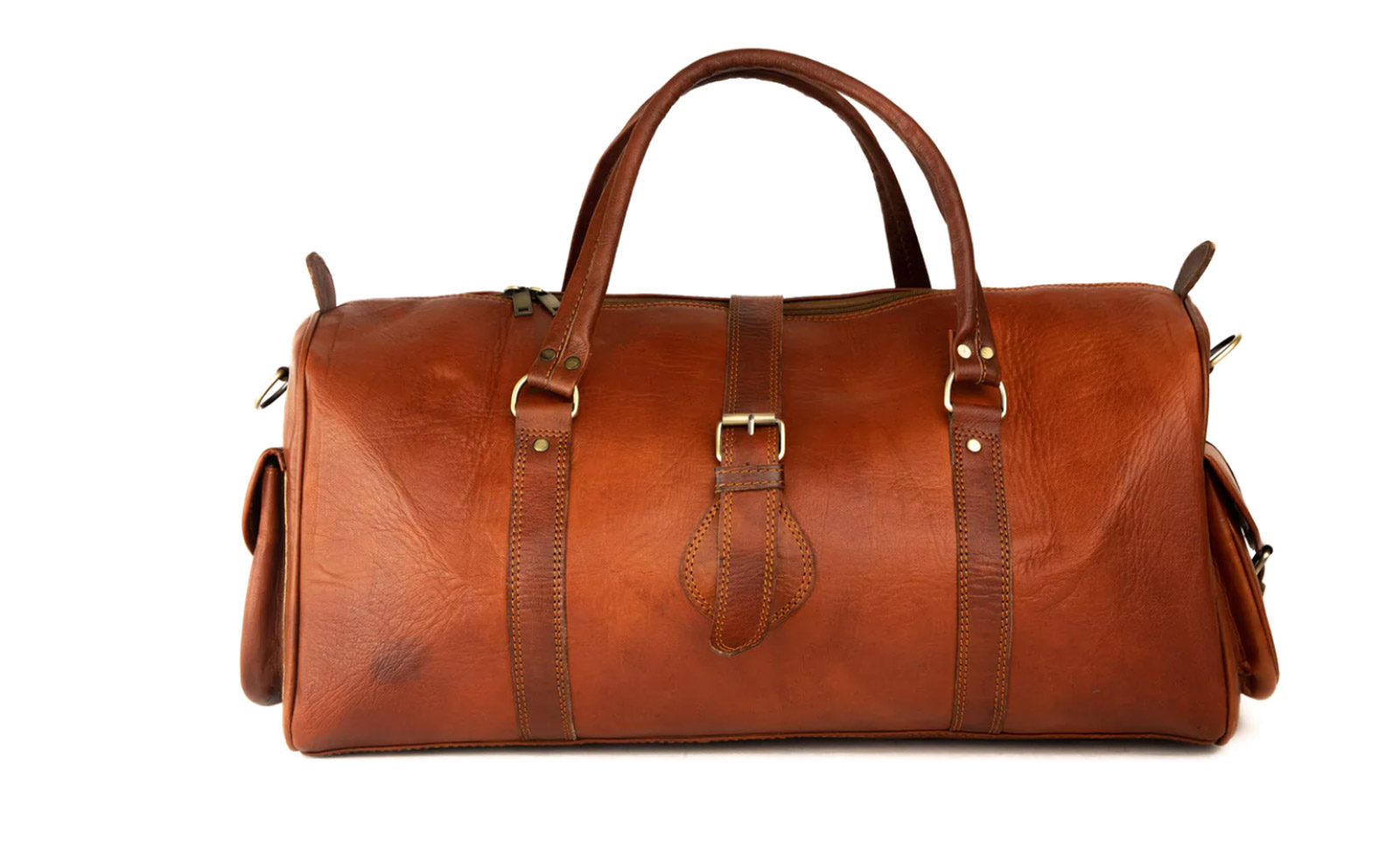 best travel luggage duffel bag leather
