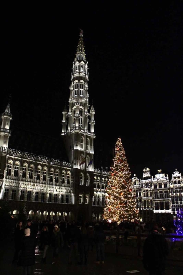 best places to spend christmas brussels