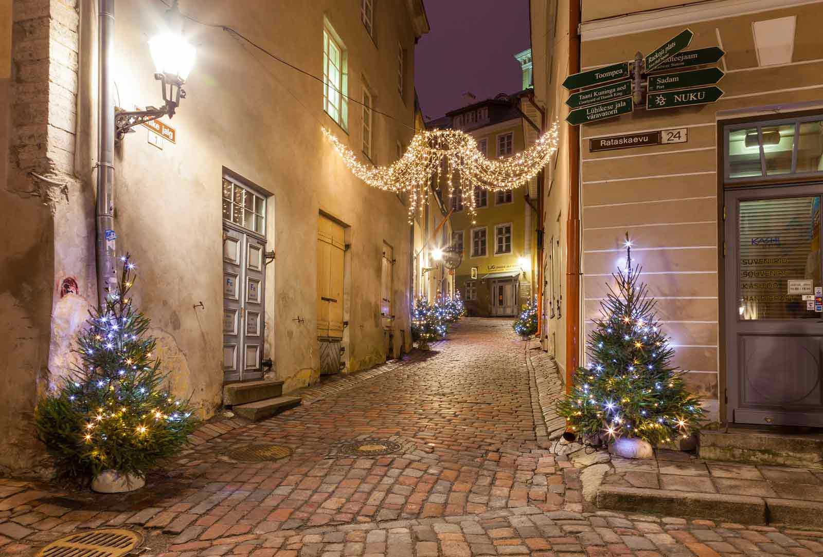 best places to spend christmas tallinn
