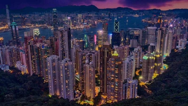 best city skylines in the world hong kong