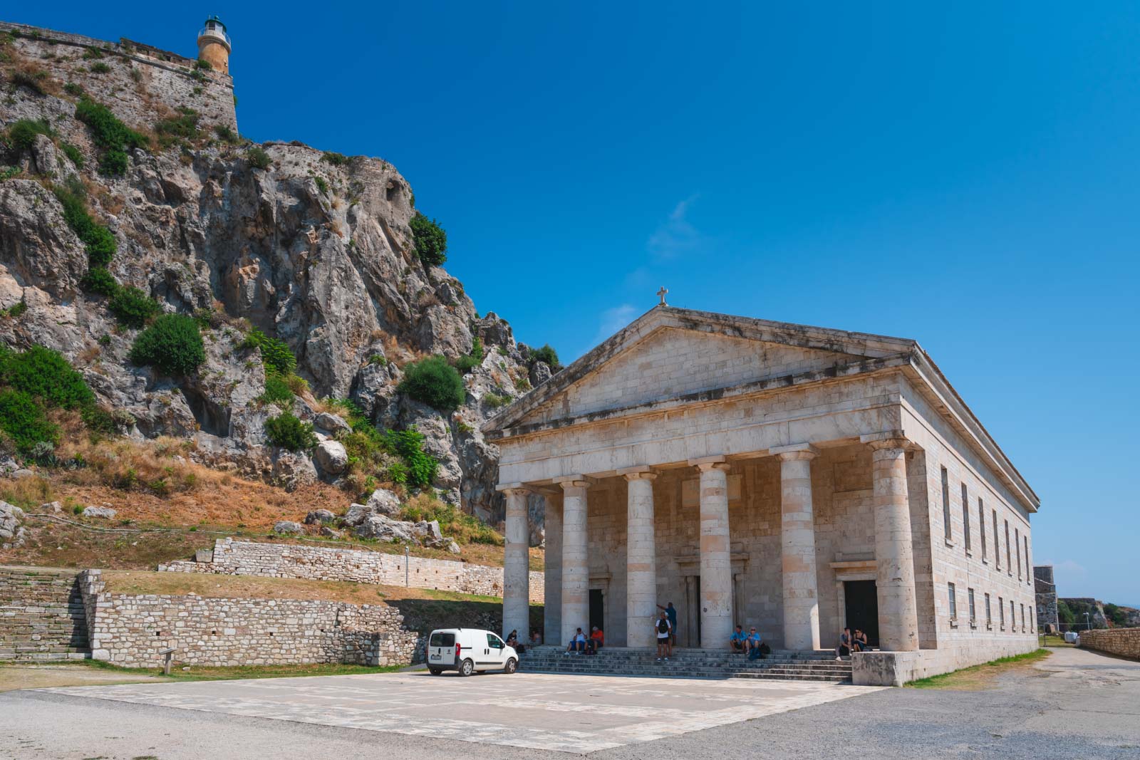 Igreja de São Jorge Corfu cidade Grécia