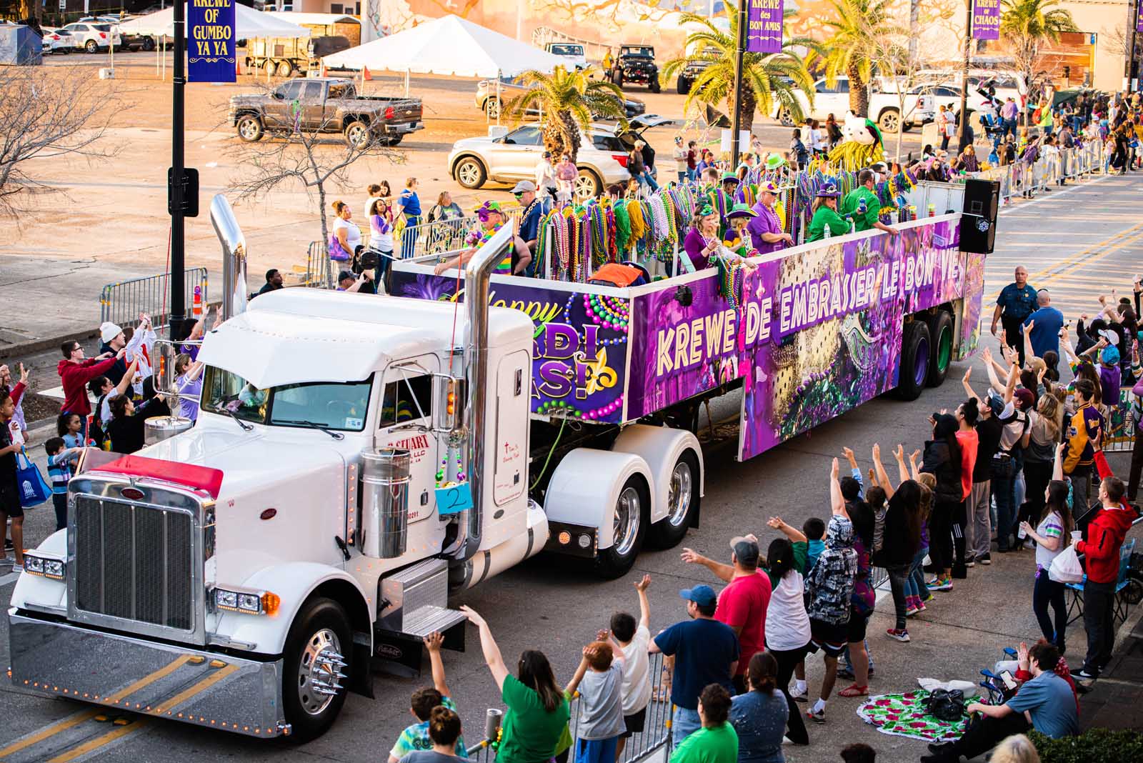 Best things to do in Lake Charles LA Mardi Gras Parade