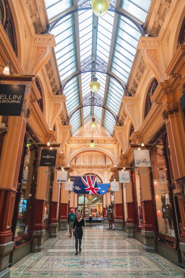 Best things to do in Melbourne Block Arcade