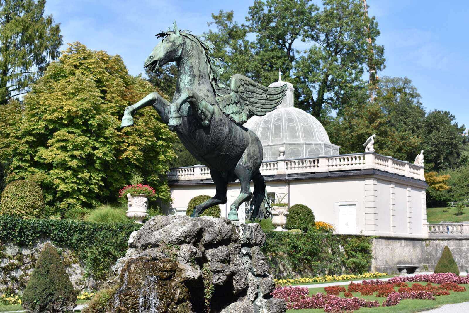 things to do in Salzburg Pegasus Fountain