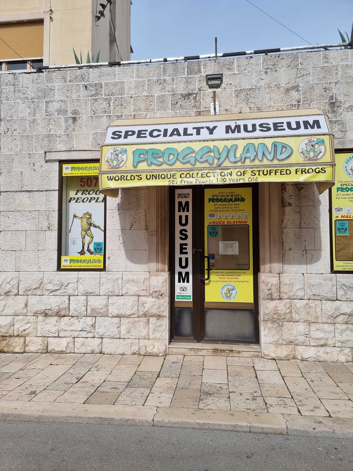 fun things to do in Split Froggyland Museum 