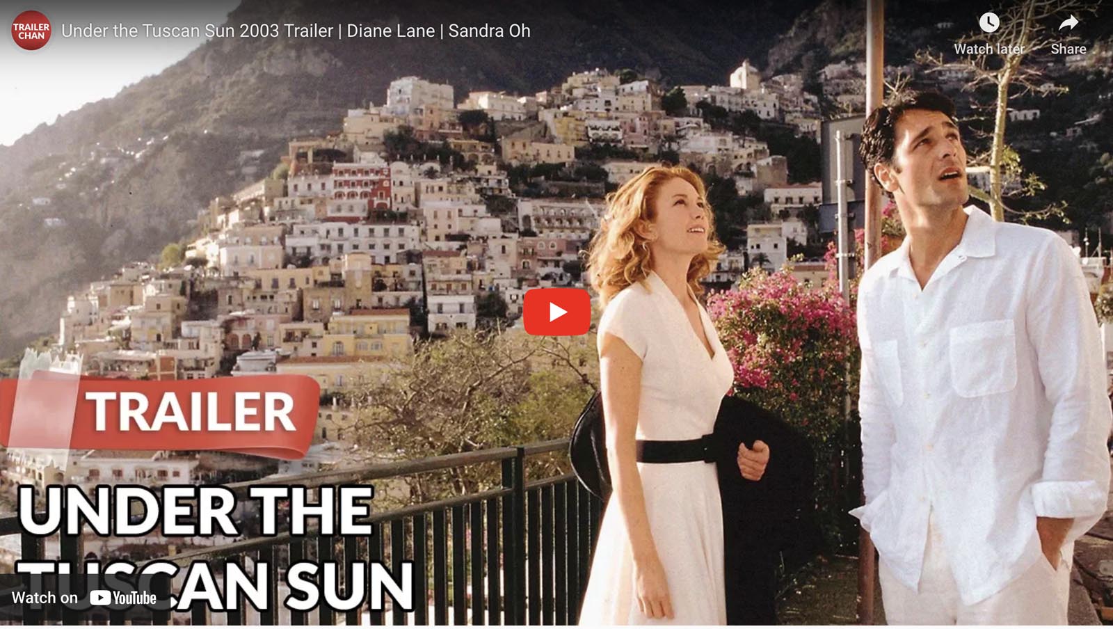 best travel movies under the tuscan sun