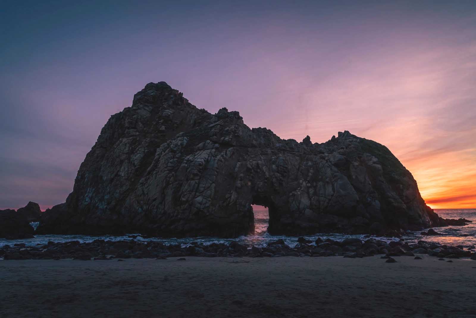 campgrounds in big sur pfeiffer beach