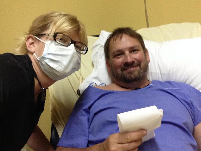 Dave's Broken Back and a little healing time