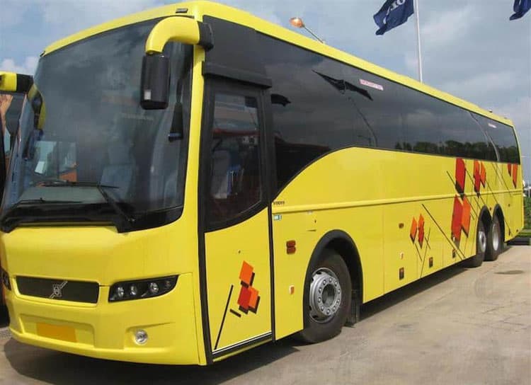 bus travel in india | our shiny yellow bus