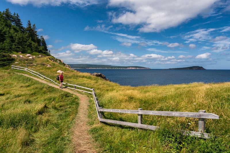 Middle head trail cabot trail cape breton