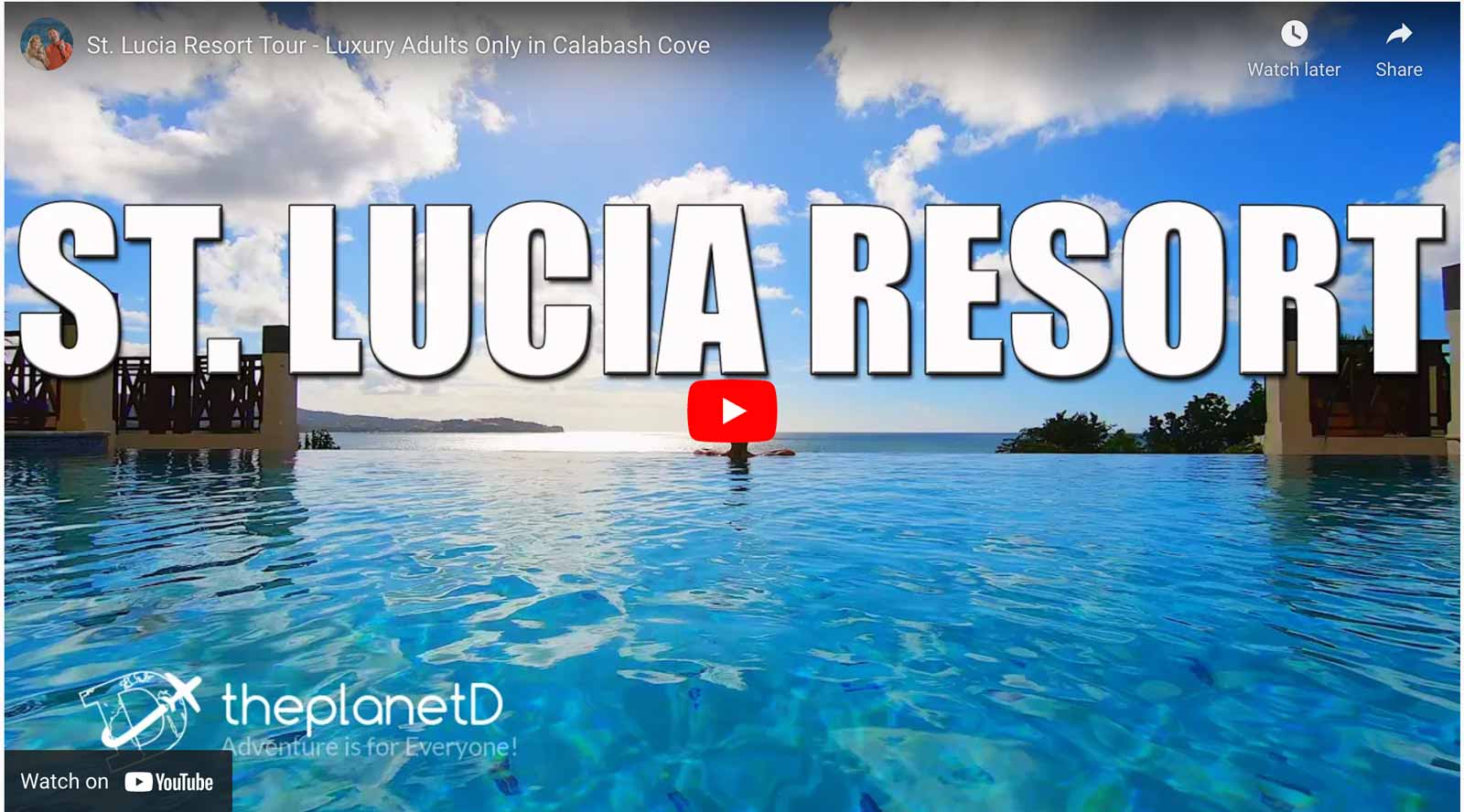 thigns to do in st lucia resort tour
